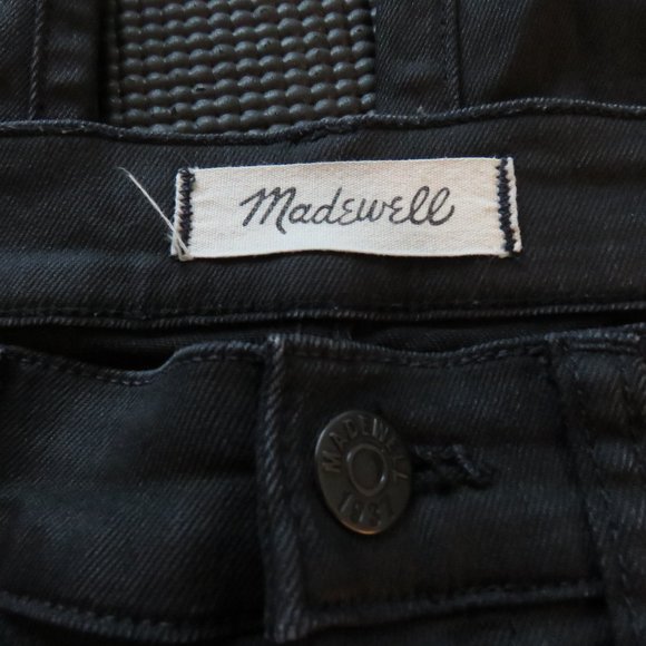 MADEWELL 9" High Rise Skinny Skinny Coated Edition Jeans - Size 26 - Picture 4 of 13